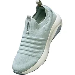 Begin Walk Breeze Women’s Walking Shoes | Slip-On Breathable Knit Sneakers Recycled PET | CushyWalk™ Cushioning & CloudSurge™ Insole