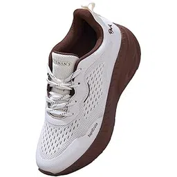 Begin Walk Drift Sneakers for Men | Breathable Knit Upper, Cushioned EVA Sole | Lightweight Walking Shoes for Everyday Comfort