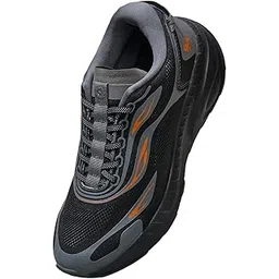 Begin Walk Flames Unisex Sneakers | Breathable Knit Upper, Cushioned EVA Sole with Natural Rubber | Lightweight Comfort Walking Shoes for Everyday Wear