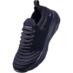 Begin Walk Glide Sneakers for Men | Breathable Knit Upper, Cushioned EVA Sole | Lightweight Walking Shoes for Everyday Comfort