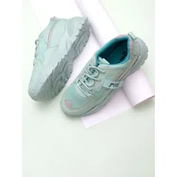 Big Fox Women Lace-Ups Lightweight Woven Design Sneakers