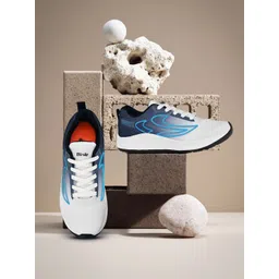 BIRDE Men Colourblocked Lace-up Sneakers