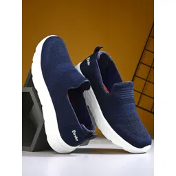 BIRDE Men Colourblocked Slip-On Sneakers