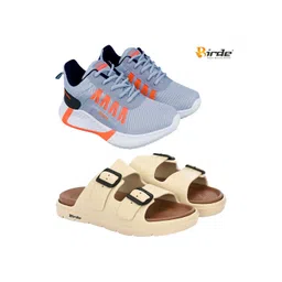 BIRDE Men Mesh Running Non-Marking Shoes