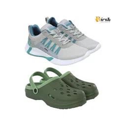 BIRDE Men Mesh Running Non-Marking Shoes