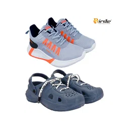 BIRDE Men Mesh Running Non-Marking Shoes