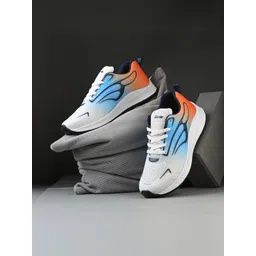 BIRDE Men Mesh Running Non-Marking Sports Shoes