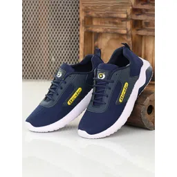 BIRDE Men Navy Blue Casual Sneakers