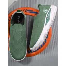 BIRDE Women Textured Lightweight Slip-On Sneakers