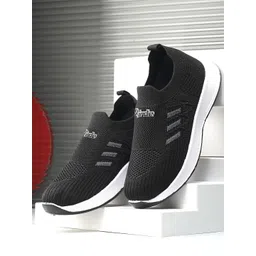 BIRDE Women Woven Design Lightweight Slip-On Sneakers