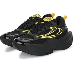 Black Green Lightweight Running Boys Men Casual Sports Shoes Sneakers for Men (OG3010-SY)