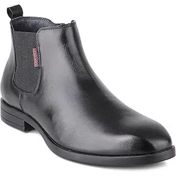 Black Outdoor Boots for Men's Durable and Stylish Genuine Leather Hiking Boots