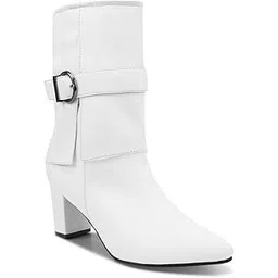 Black Stylish Block heel boots