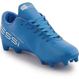 Black Synthetic Turf and Hardground TPU Sole Lightweight Football Studs Shoes for Men (Size- 4 to 10)