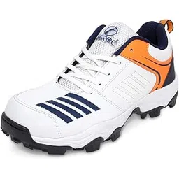Blaster White Black Cricket Shoes