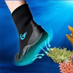 bnf® 5mm Neoprene Anti-Skid Scuba Diving Surfing Swim Wetsuit Boots US Size 8 | Water Sports | Fins, Footwear & Gloves | Boots, Booties