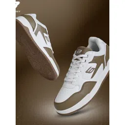Bond Street Men's Hustle Beige Casual Sneakers