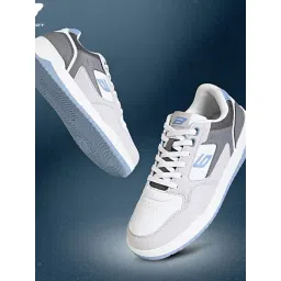 Bond Street Men's Hustle Grey Casual Sneakers