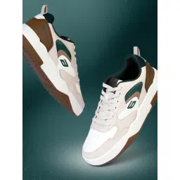 Bond Street Men's Hustle Off White Casual Sneakers