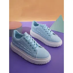 Bonkerz by Iconics Women's Sky Blue Sneakers