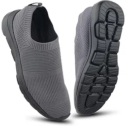 Boost Walking Shoes for Men, Slip-on with Style & Comfort, Lightweight Anti Skid Shoe for Running, Gym, Sport & Casual Footwear for Gents (Sizes - 7UK-10UK/India)