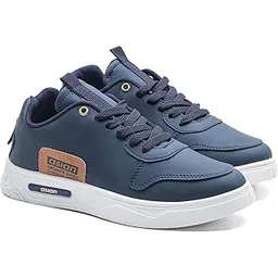 Boston-14 Men’s Casual Sneakers | Lightweight, Stylish & Comfortable Lace-Up Shoes, Walking, and Outings | Soft Cushion & Durable Sole Sneaker for Boys