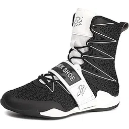 Boxing Shoes for Men High Top Gym Shoes Fighting Sports Training Footwear LS308