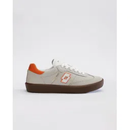Brasil Select OG - Premium leather sneaker - pumice stone vibrant orange