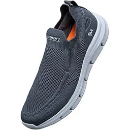 Breathe Ease Casual Slip Ons for Men | Cushioned, Lightweight EVA Sole & Airy Mesh Upper