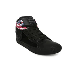 BRITISH KNIGHTS Men Black ROCO Mid-Top Sneakers