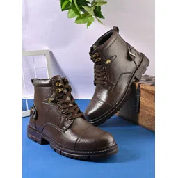 Brown Casual Boots For Men Boots For Men