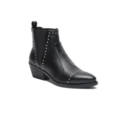 Bruno Manetti Women Black Chelsea Boots