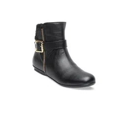 Bruno Manetti Women Black Winter Boots
