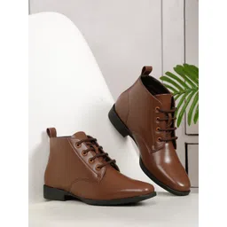 Bruno Manetti Women Mid Top Square Toe Regular Boots