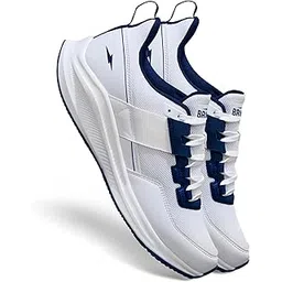 BRUTON EVA Lite Sport Shoes Running Shoes for Men- White
