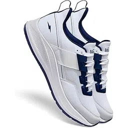 BRUTON Sport Shoes Running Shoes for Men(ABZ-RUNNING-950-WHT-8_BAZ) White