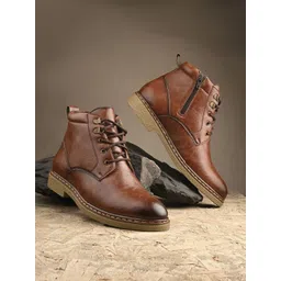 BUCIK Casual Round-Toe Chelsea Boots