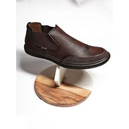 Buckaroo Men Brown Jaripeo Vegan Slip-On Sneakers