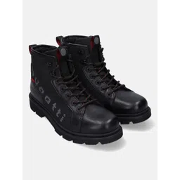 Bugatti Men Lace-Up Comfort Casual Regular Boots