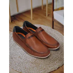 Bugatti Men Leather Slip-On Sneakers