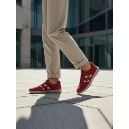 Bugatti Men Maddy Dark Red Sneakers