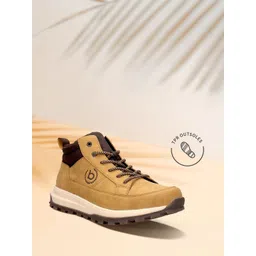 Bugatti Men Round Toe Lace Up Sneakers