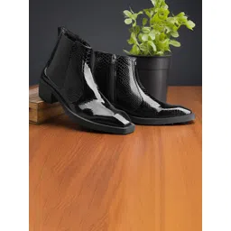 Bxxy Men 2-Inch Heel Height Increasing Chelsea Boots