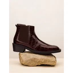 Bxxy Men 2-Inch Heel Height Increasing Chelsea Boots