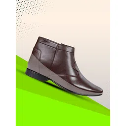 Bxxy Men 3 Inch Hidden Elevator Zippered Boots