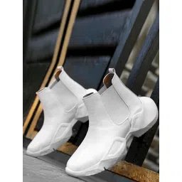 Bxxy Men Flatform-Heeled Chelsea Boots