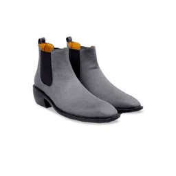 Bxxy Men Height Increasing Mid-Top Chelsea Boots
