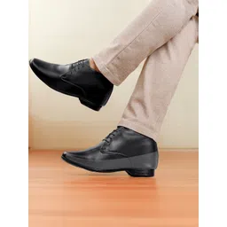 Bxxy Men Hidden Height Increasing Formal Derby Shoes