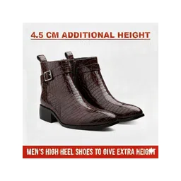 Bxxy Men Round Toe Zip Regular Boots