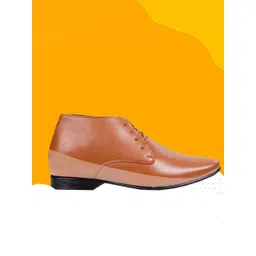 Bxxy Men Textured Height Increasing Regular Boots